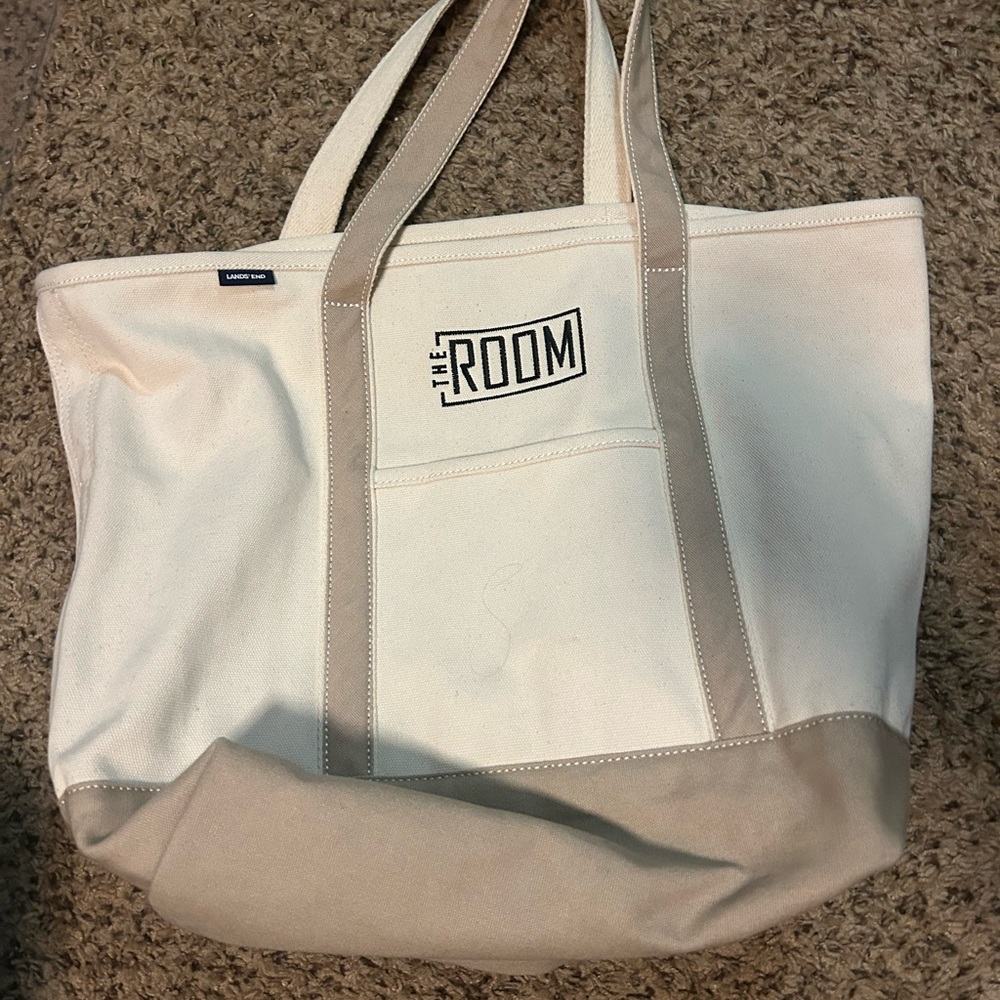 Lands end tote large